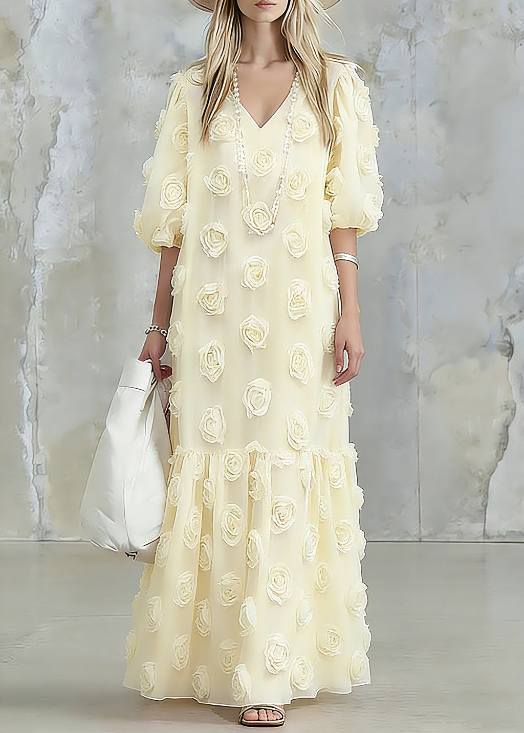 Beautifully Finished Dress in a Timeless Design