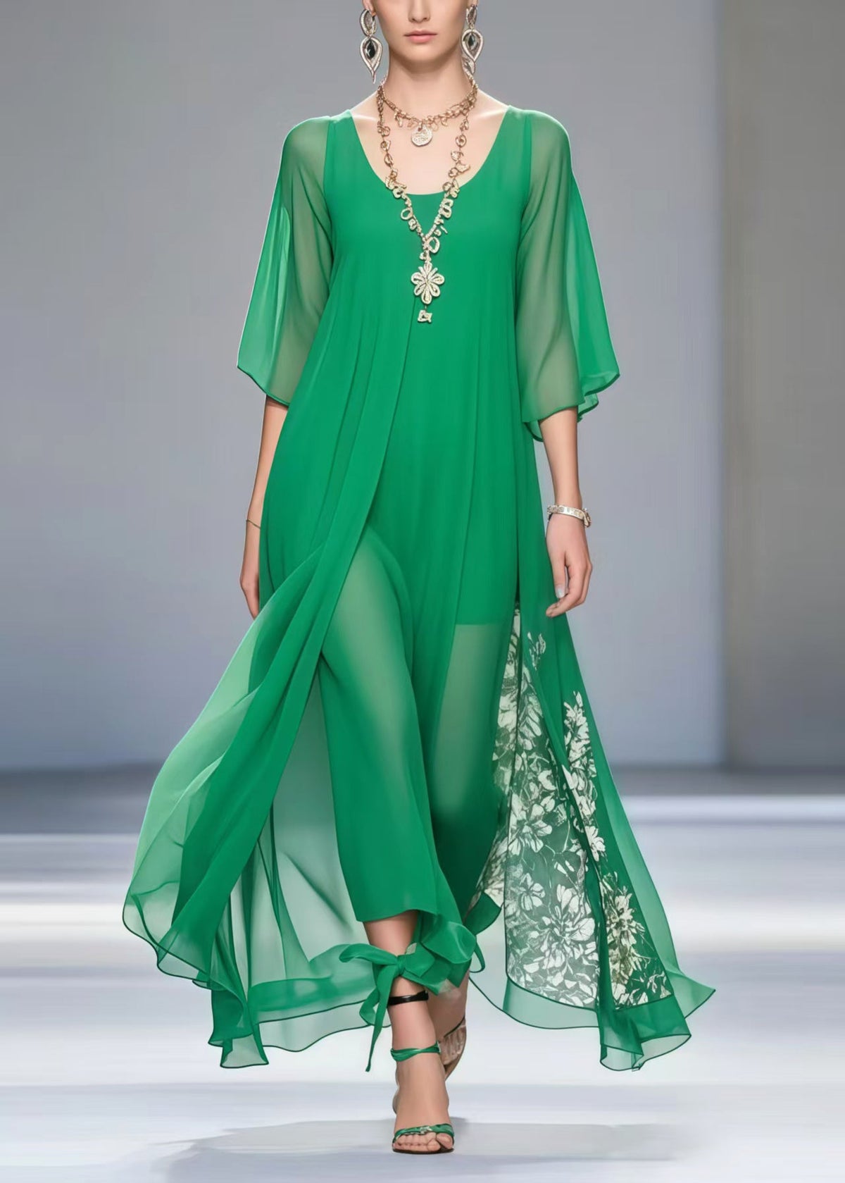 A Vintage Style Dress with Delicate Timeless Details