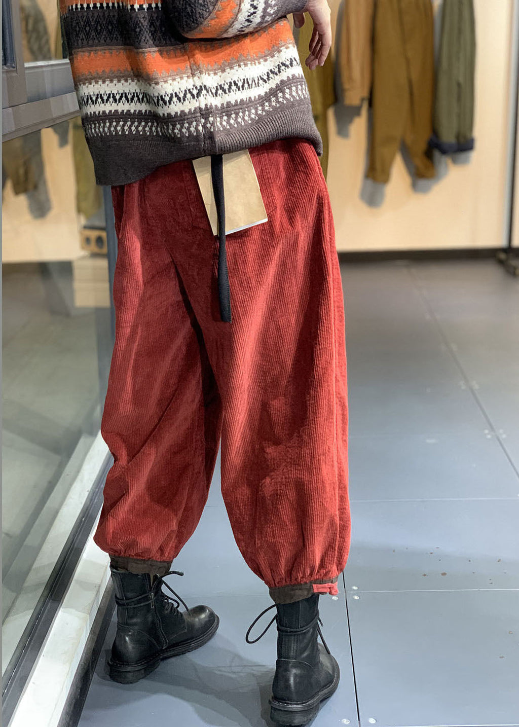 A Vintage Style Pants with Delicate Timeless Details