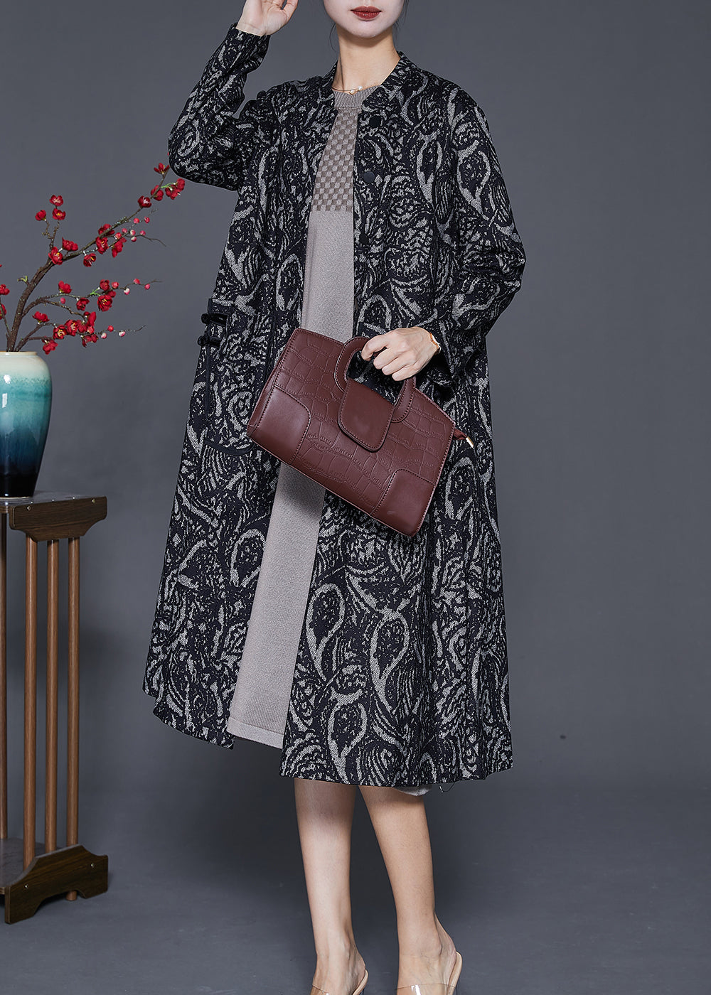A Vintage Style Coat with Delicate Timeless Details
