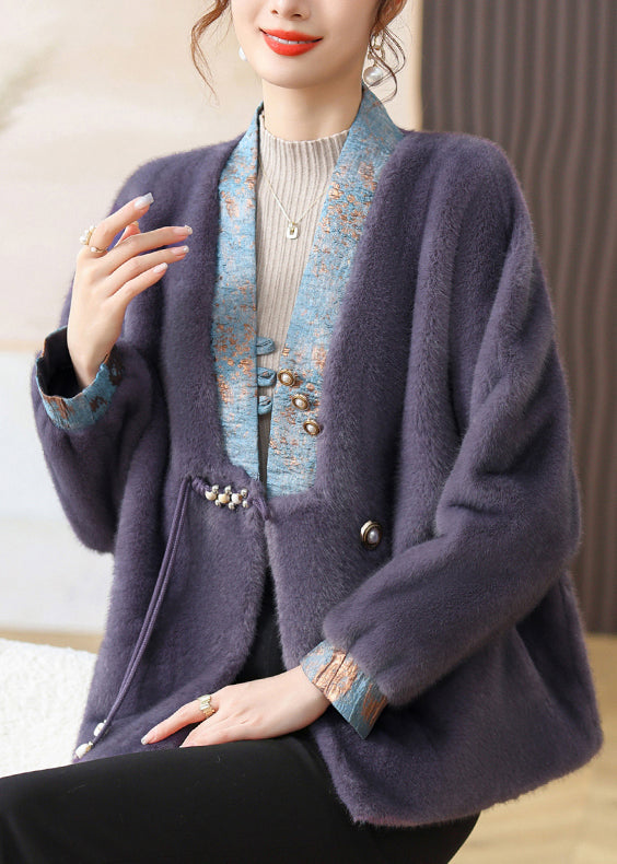A Vintage Style Coat with Delicate Timeless Details