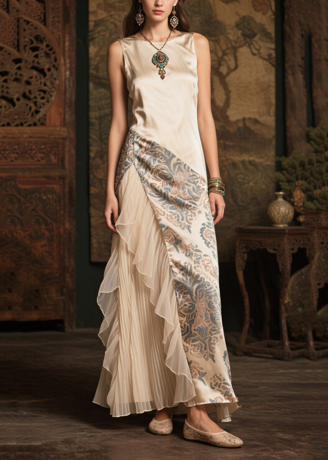 Well Tailored Dress with a Graceful Silhouette