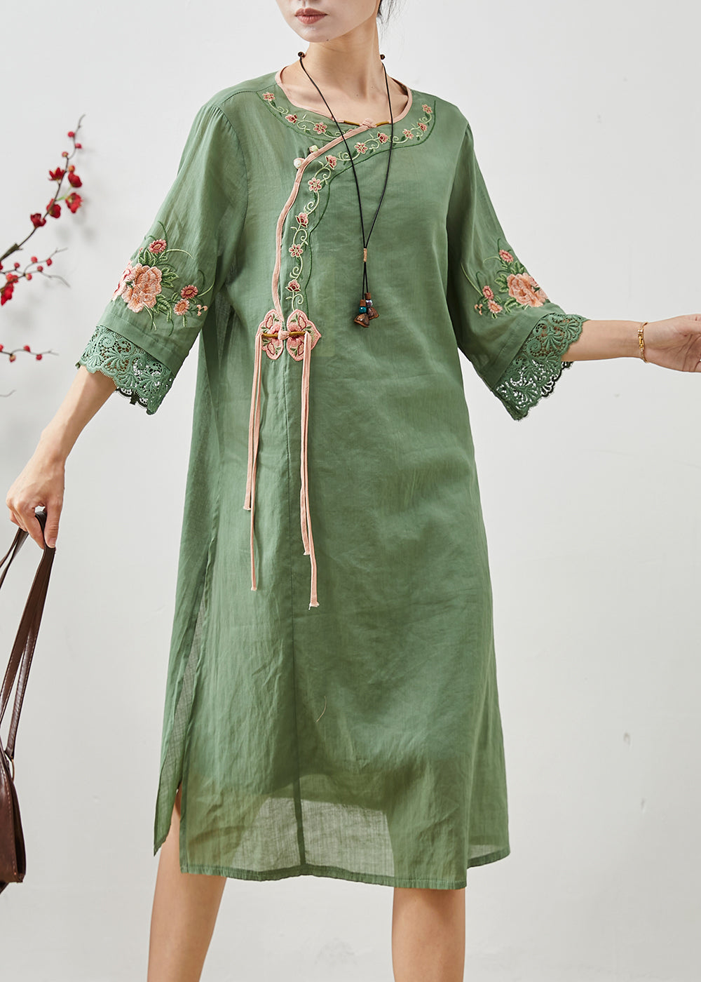 A Vintage Style Dress with Delicate Timeless Details