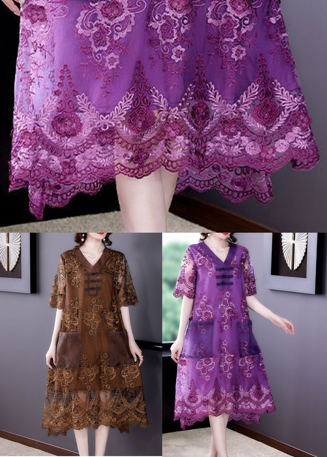 Well Tailored Dress with a Graceful Silhouette