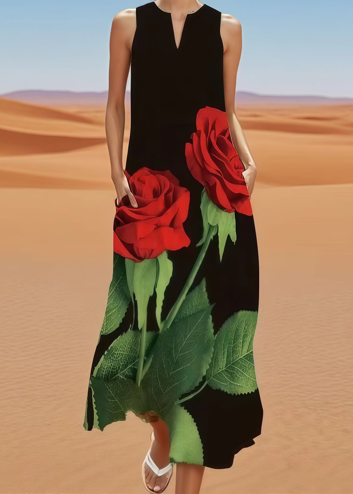 A Vintage Style Dress with Delicate Timeless Details