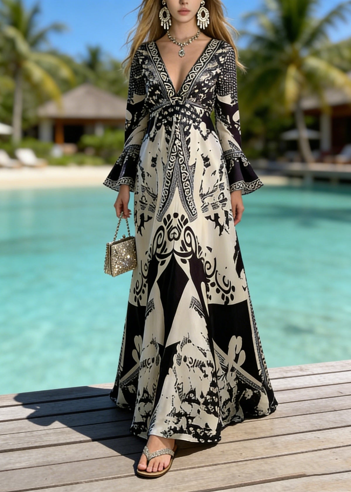 Classic Vintage Dress with a Flattering Fit