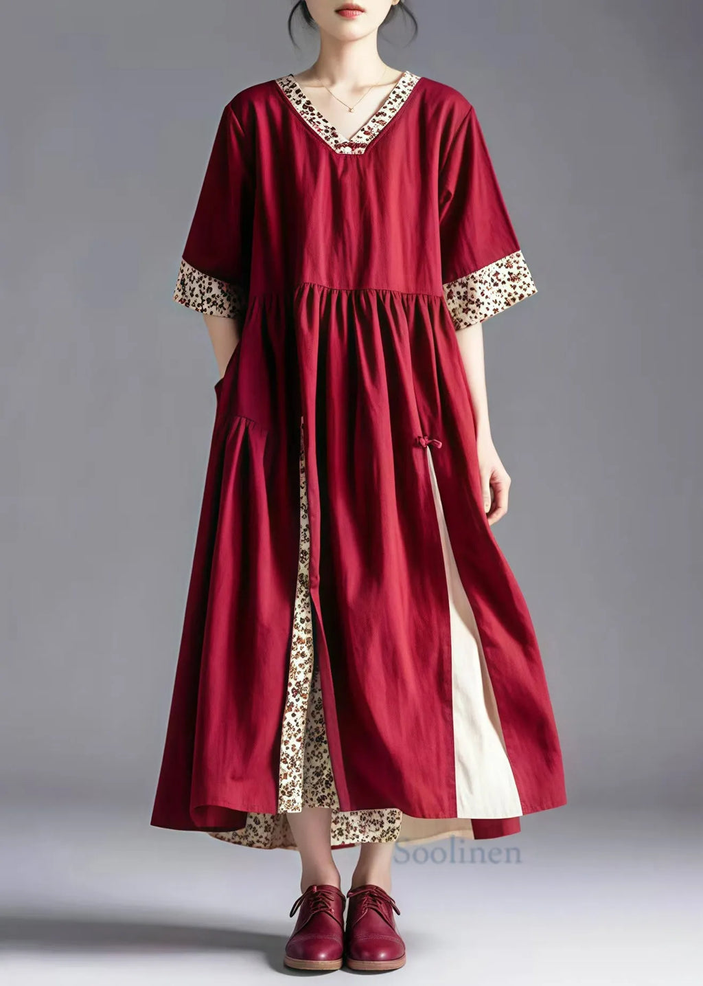 Classic Vintage Dress with a Flattering Fit