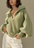 Classic Vintage Sweater with a Flattering Fit