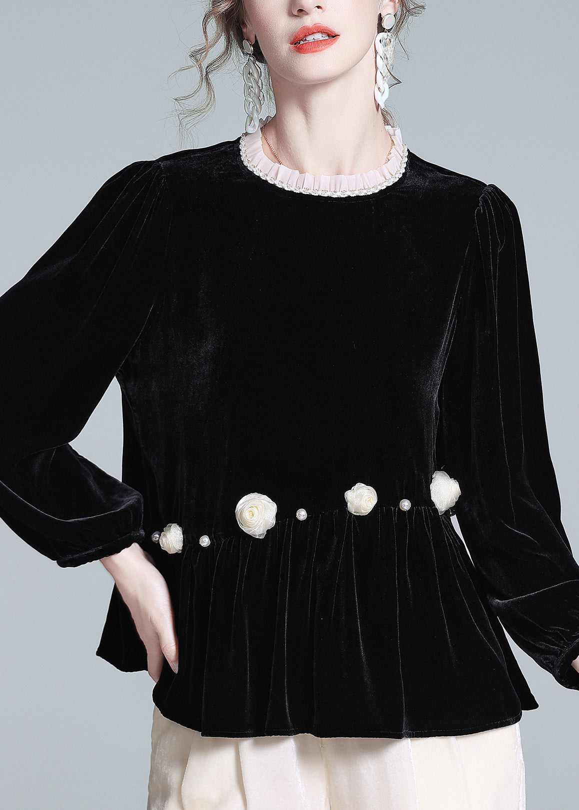 Polished Top with an Effortless Classic Look