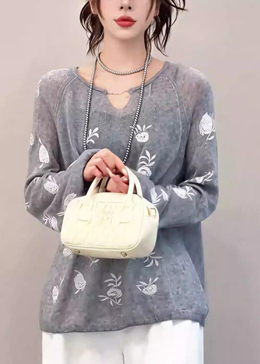 A Vintage Style Top with Delicate Timeless Details