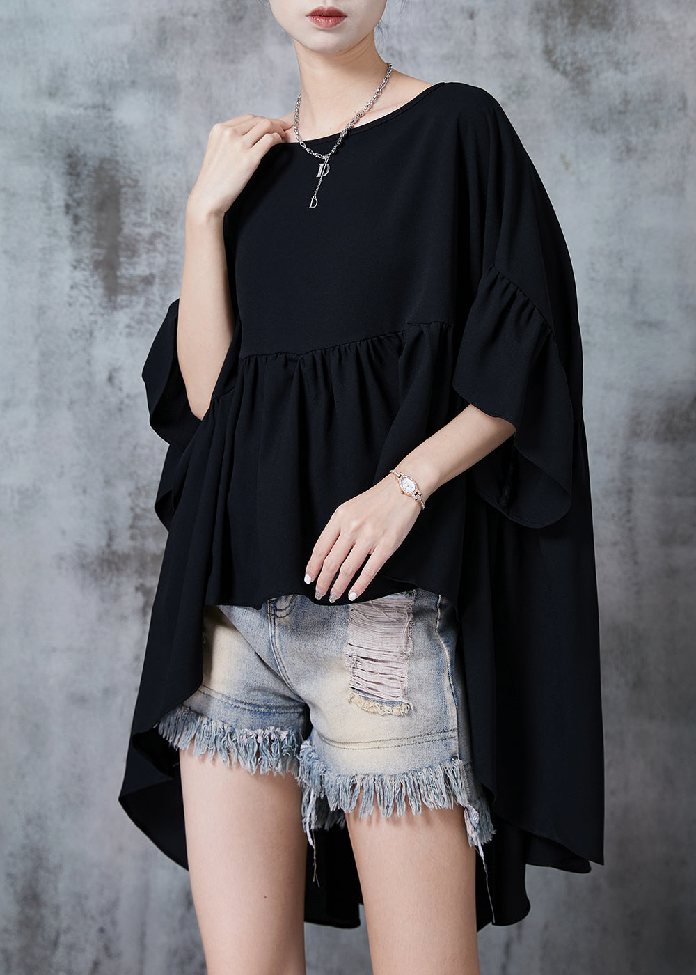 Gracefully Styled Top for Any Occasion