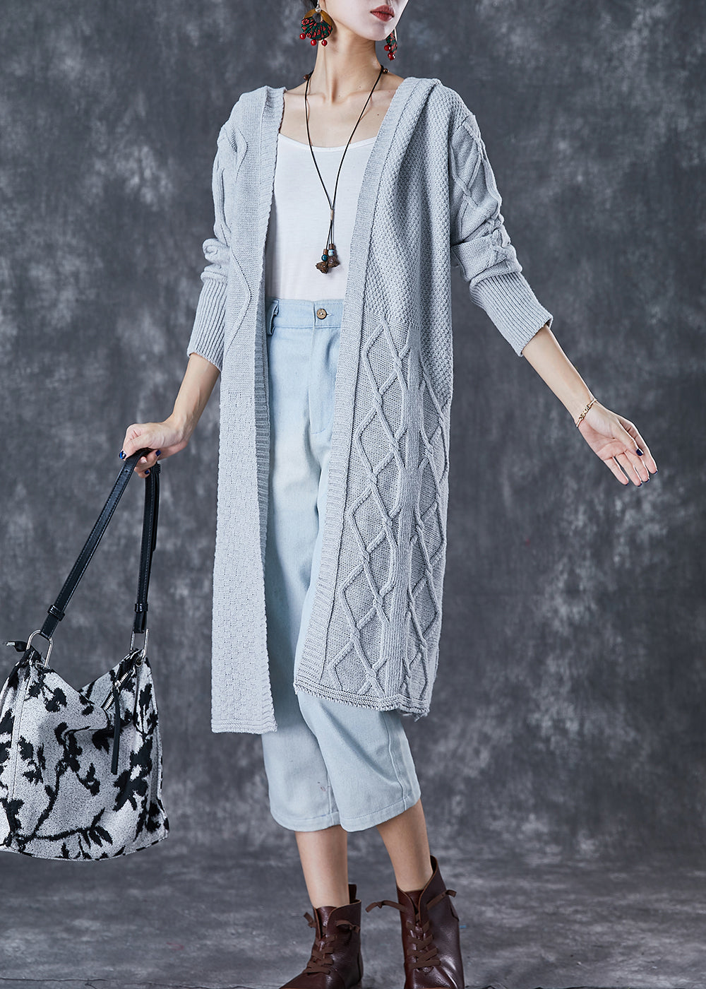 A Vintage Style Cardigan with Delicate Timeless Details