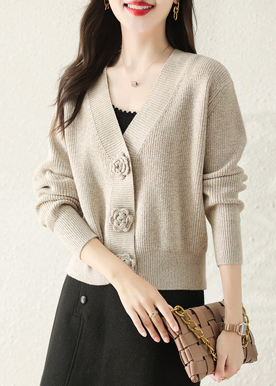 A Vintage Style Cardigan with Delicate Timeless Details
