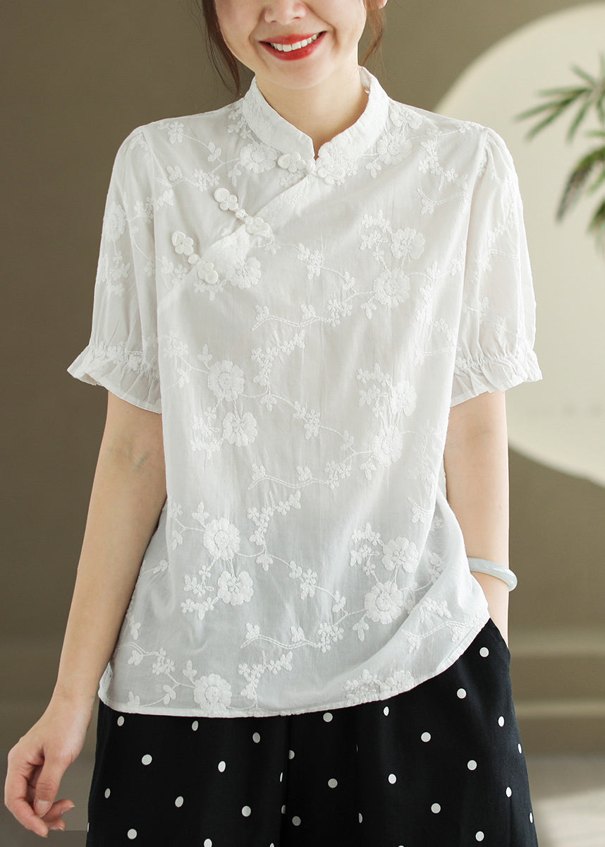 A Vintage Style Blouse with Delicate Timeless Details