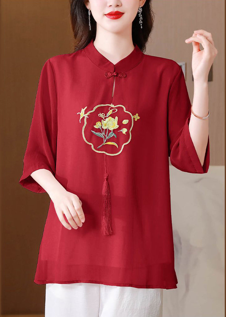 A Vintage Style Blouse with Delicate Timeless Details