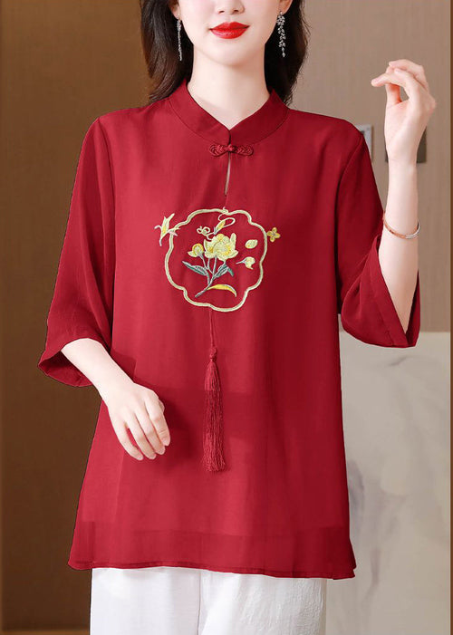 A Vintage Style Blouse with Delicate Timeless Details