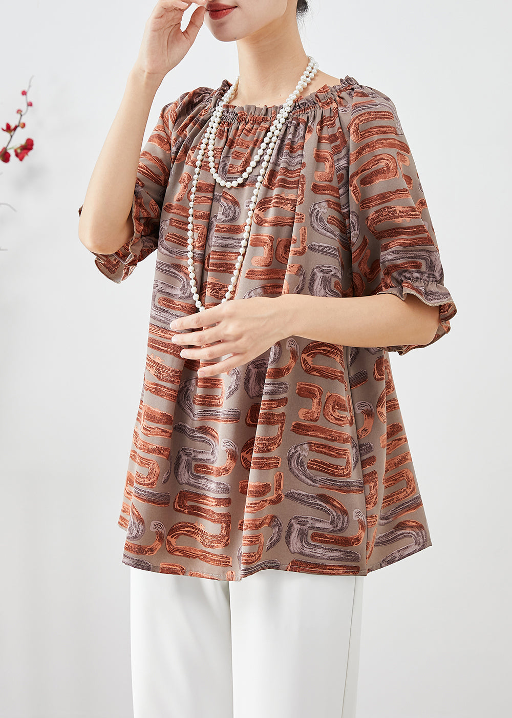 A Vintage Style Blouse with Delicate Timeless Details