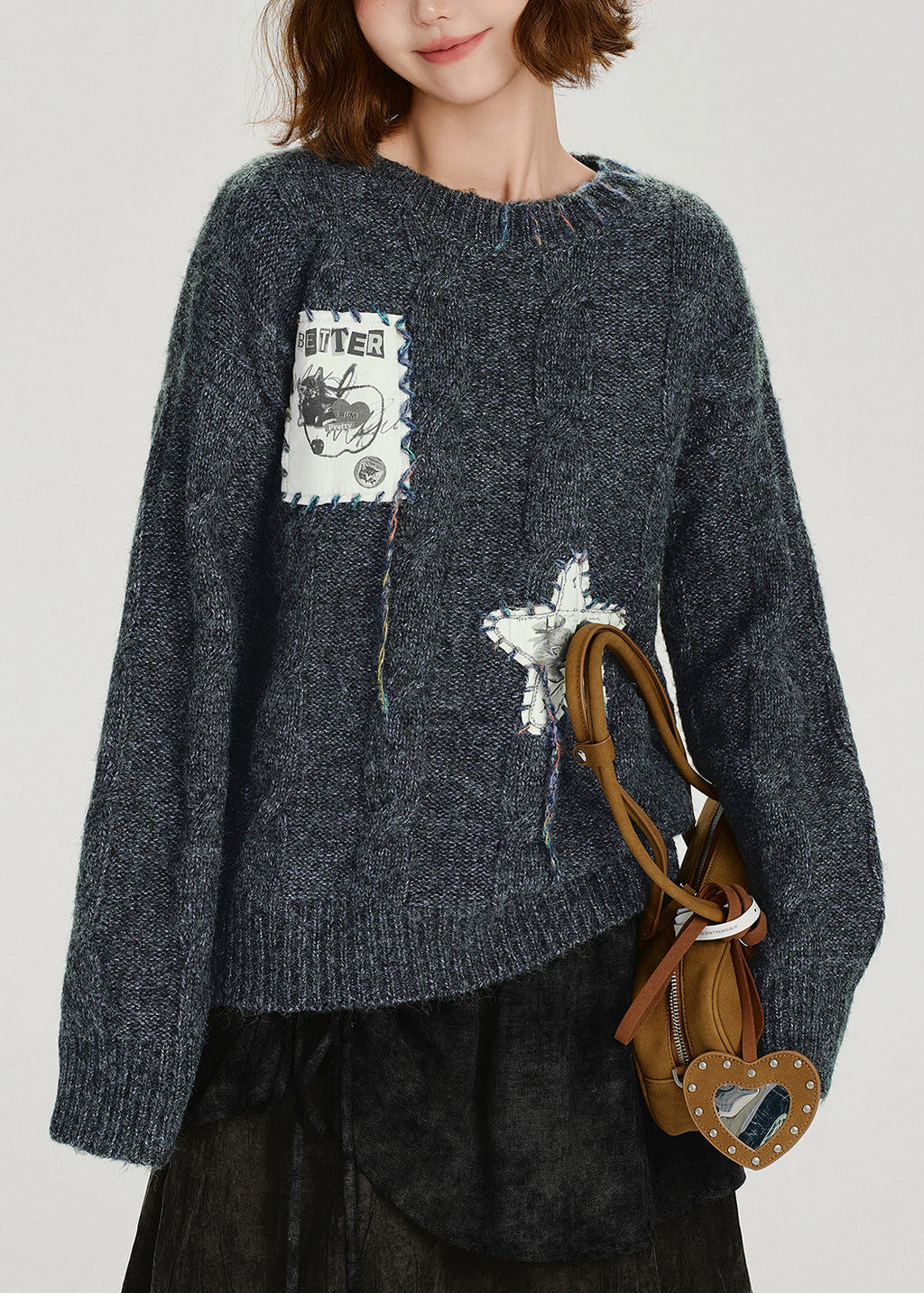 Well Tailored Sweater with a Graceful Silhouette