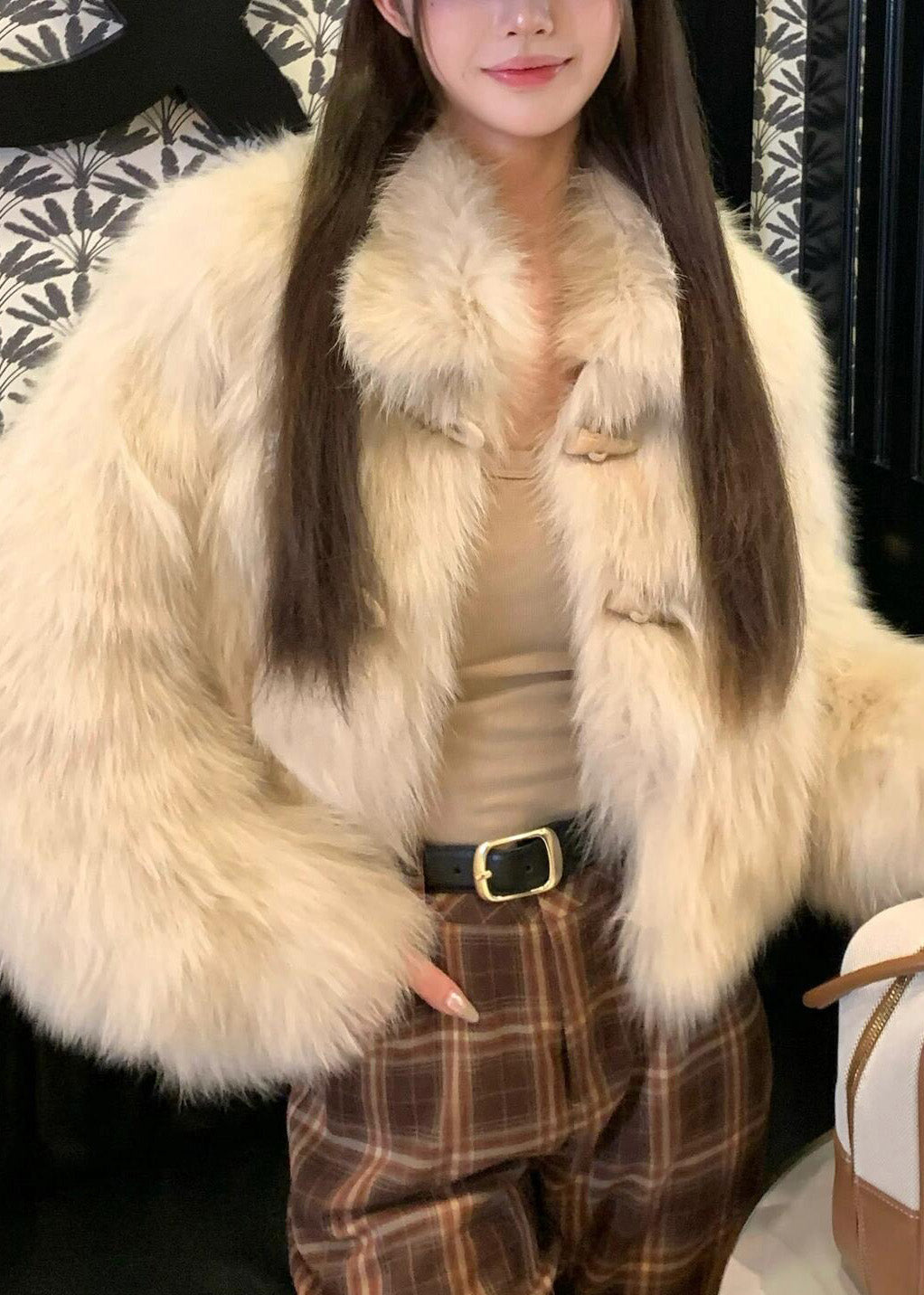 A Vintage Style Coat with Delicate Timeless Details