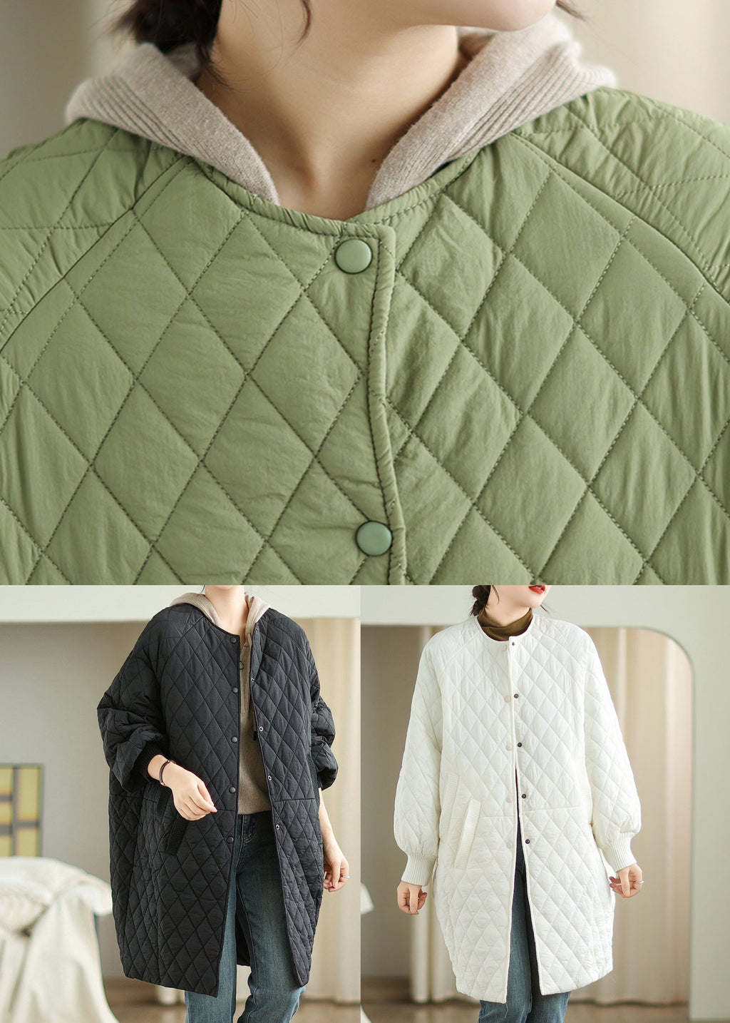 A Vintage Style Coat with Delicate Timeless Details