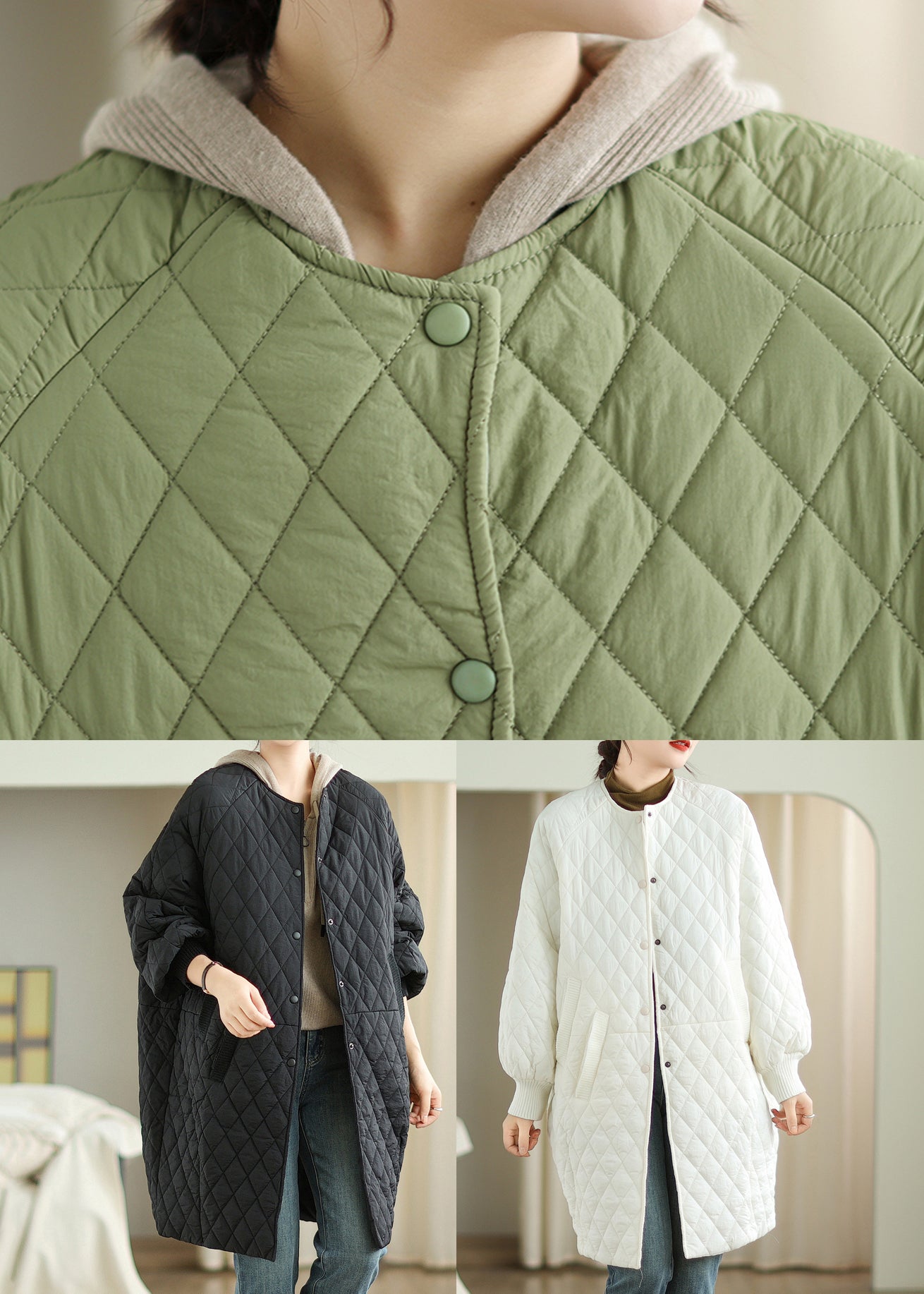 A Vintage Style Coat with Delicate Timeless Details