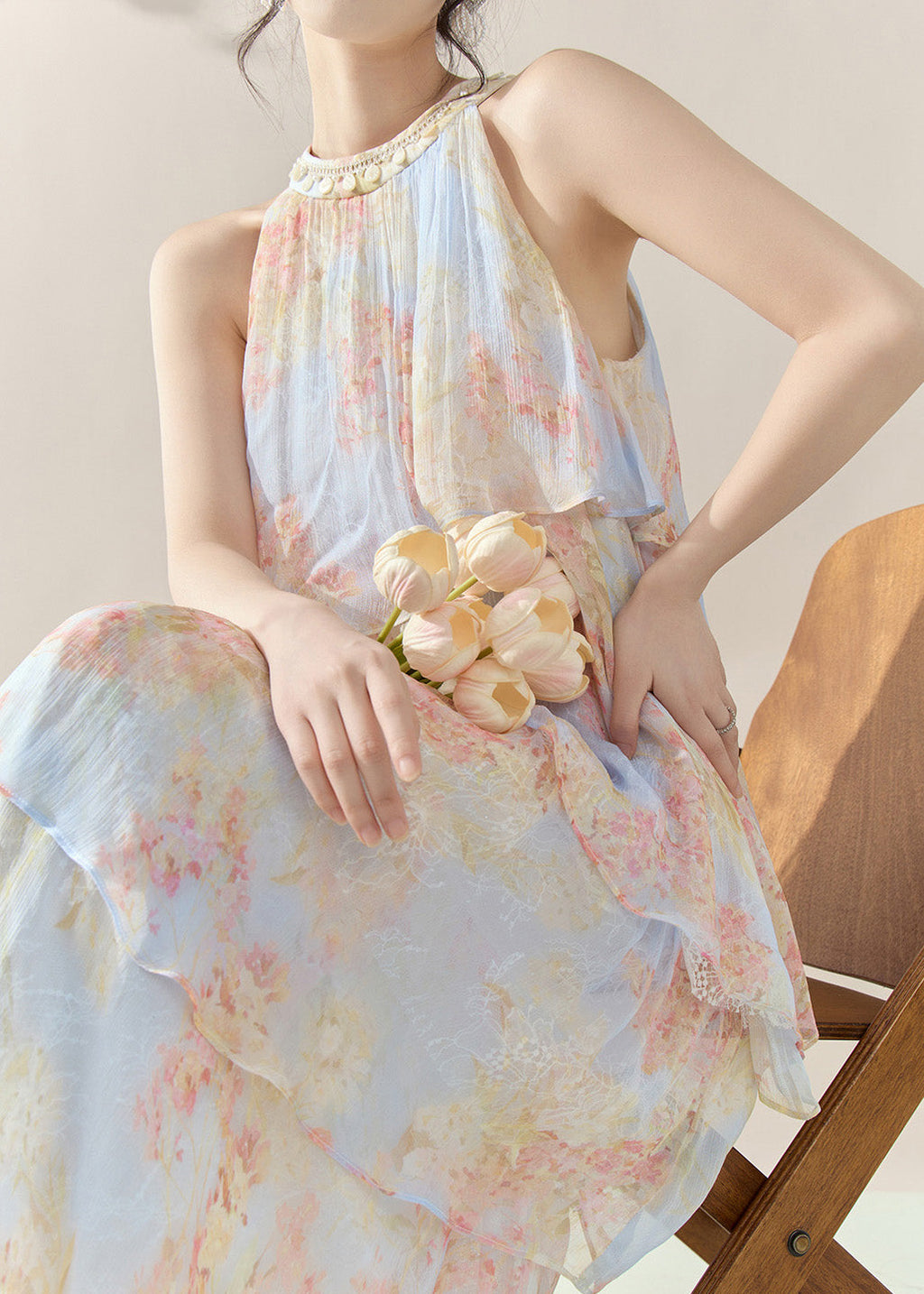 A Vintage Style Dress with Delicate Timeless Details