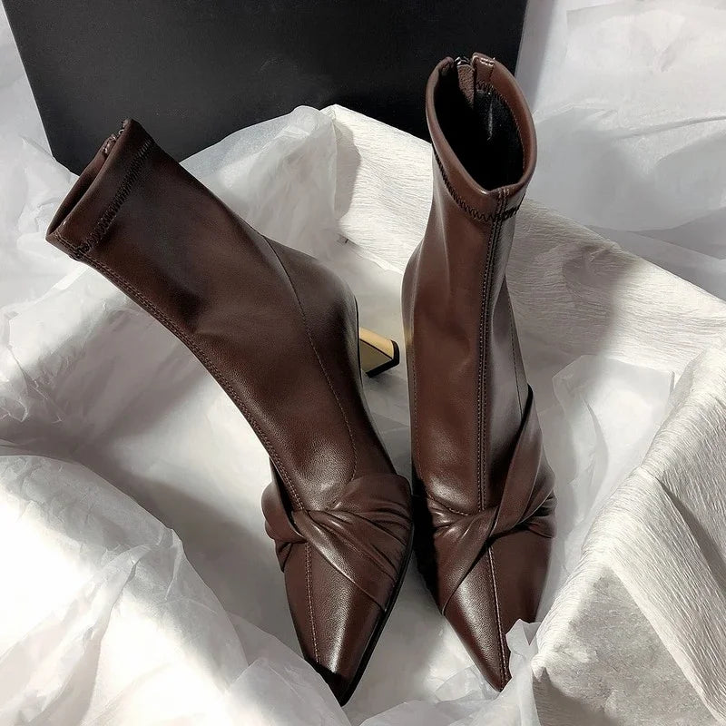 Chic Orthopedic Boots with Unique Design