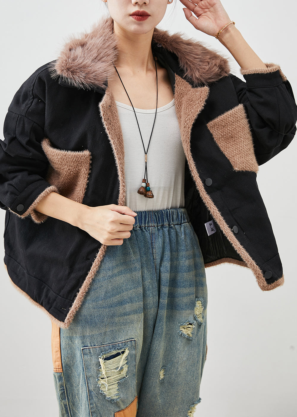 Gracefully Styled Coat for Any Occasion