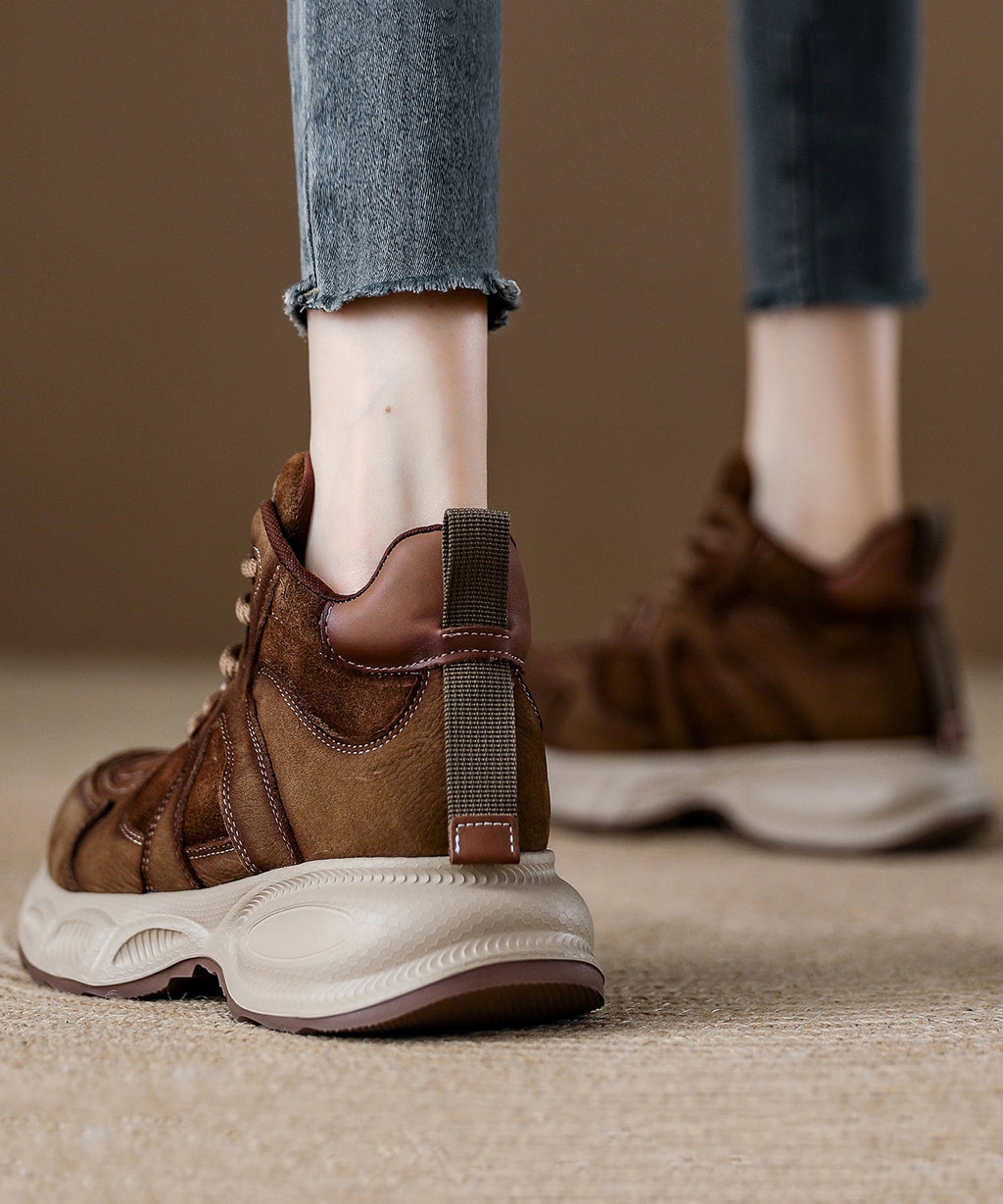 Chic Orthopedic Flats with Unique Design