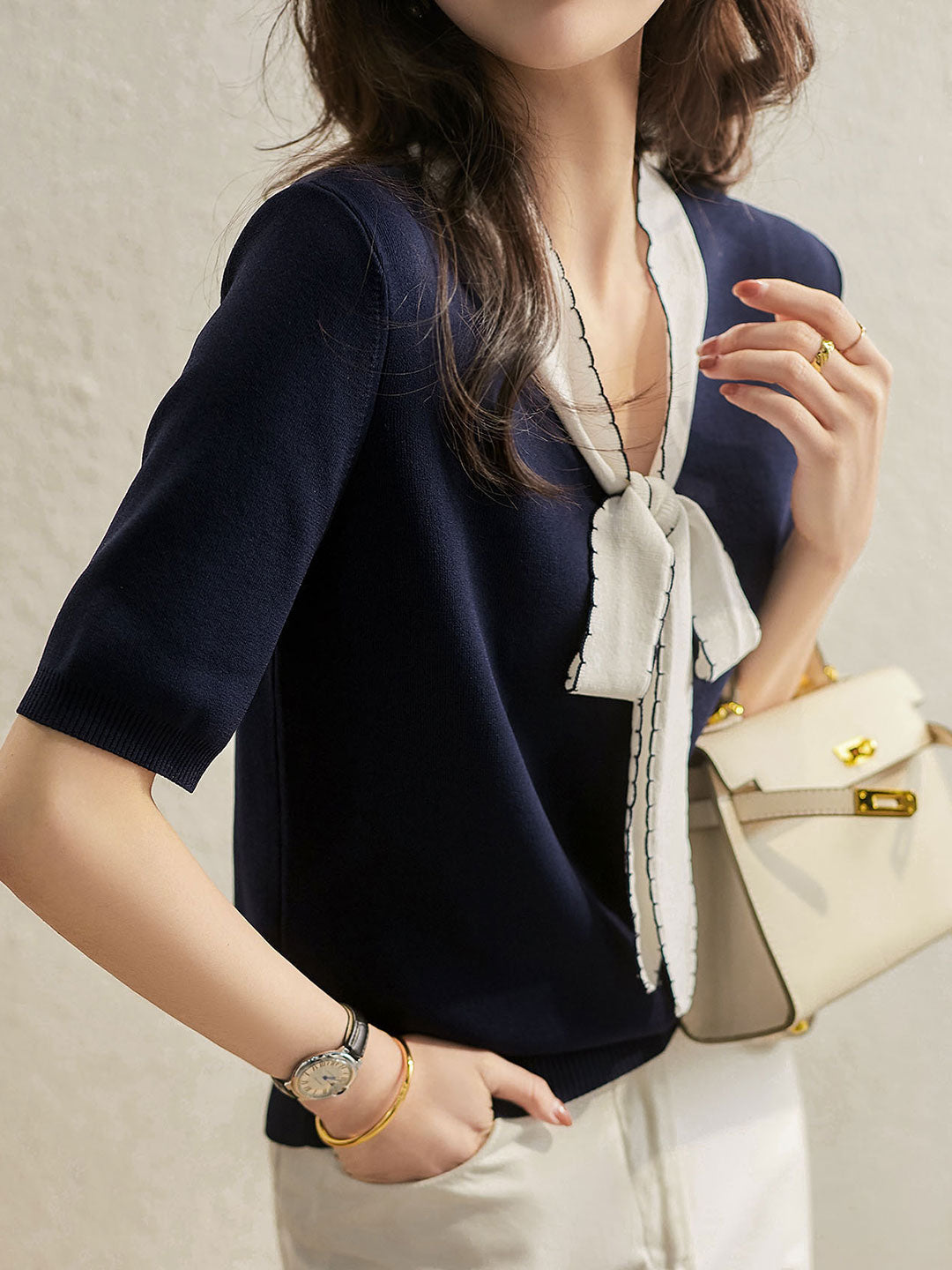 Gracefully Styled Sweater for Any Occasion