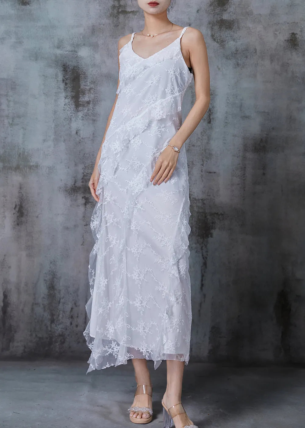 A Vintage Style Dress with Delicate Timeless Details