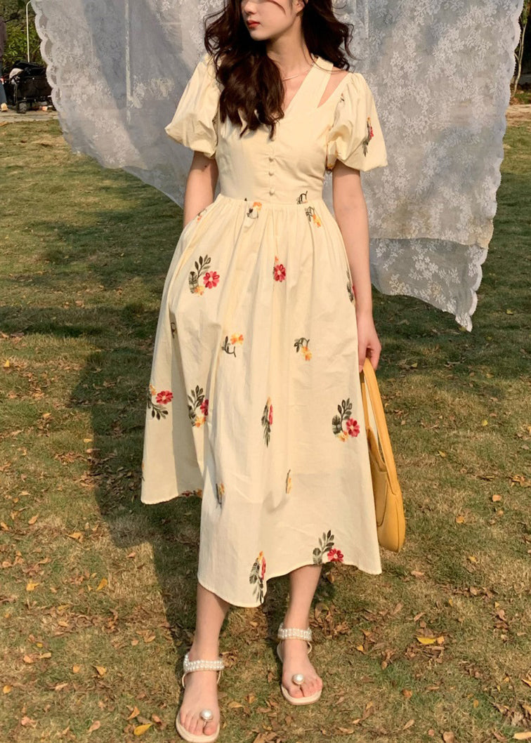 A Vintage Style Dress with Delicate Timeless Details