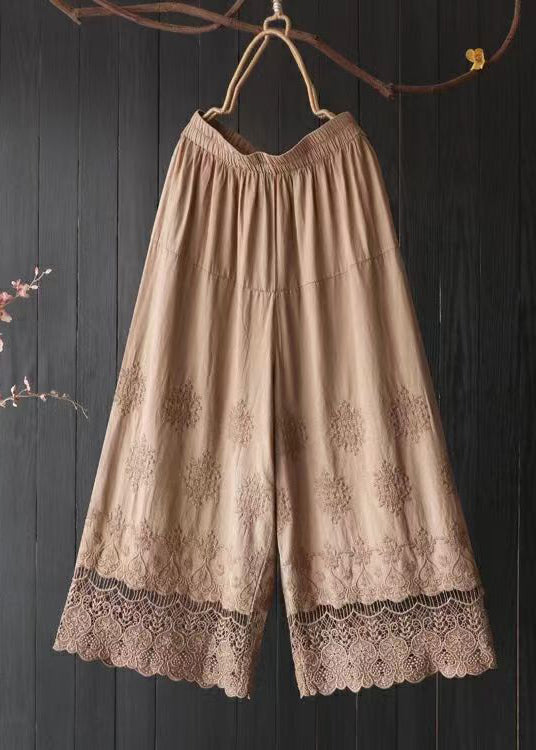 A Vintage Style Pants with Delicate Timeless Details