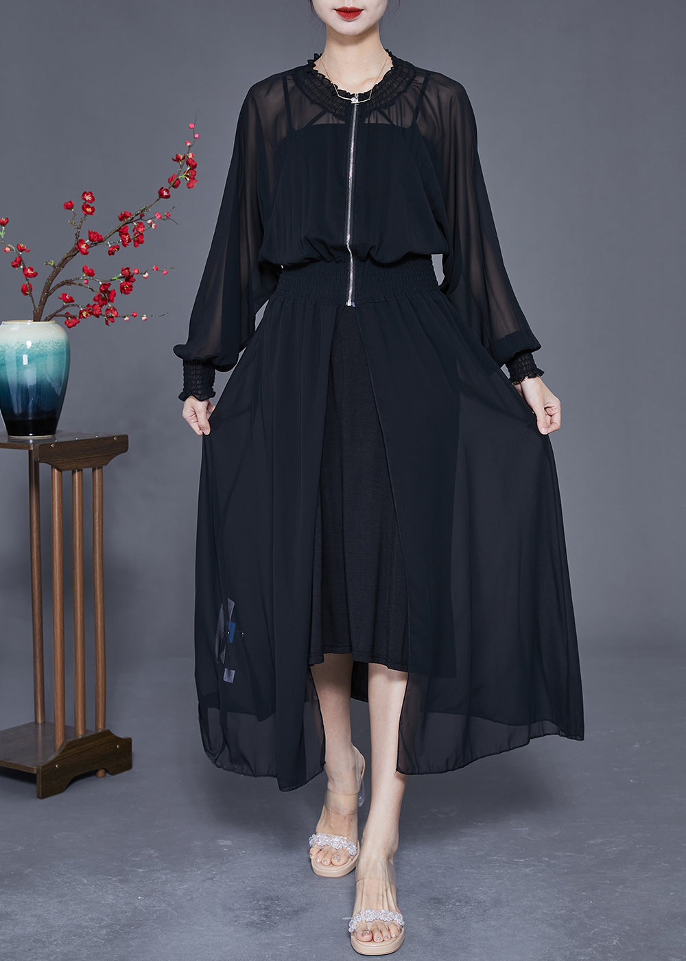 A Vintage Style Coat with Delicate Timeless Details