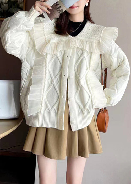 A Vintage Style Coat with Delicate Timeless Details