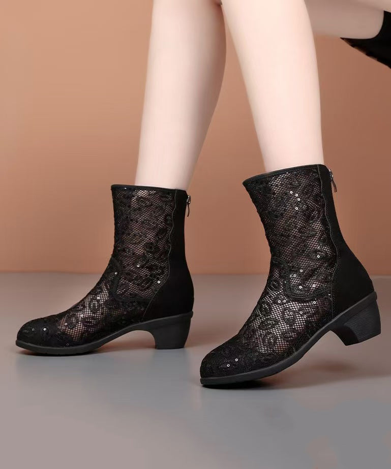 Chic Orthopedic Boots with Unique Design