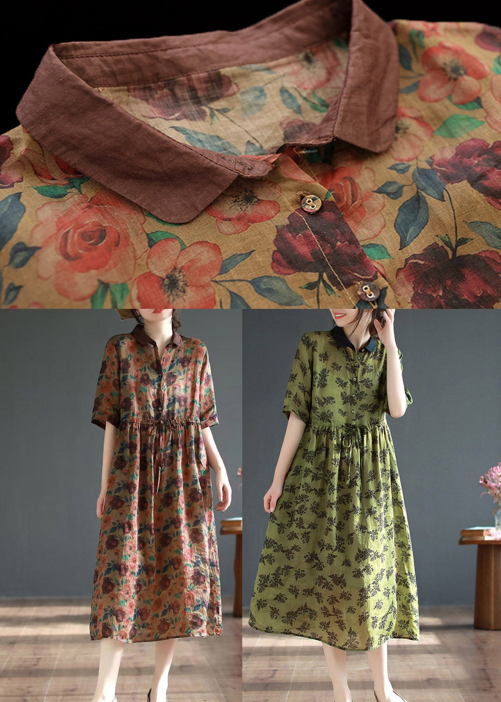 A Vintage Style Dress with Delicate Timeless Details
