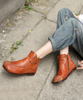 Vintage Inspired Orthopedic Boots