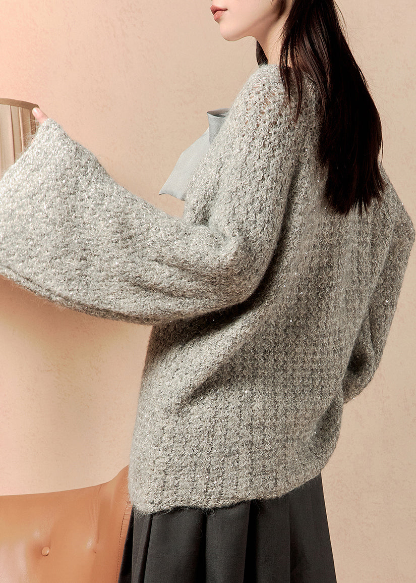 Vintage Inspired Sweater with a Contemporary Edge