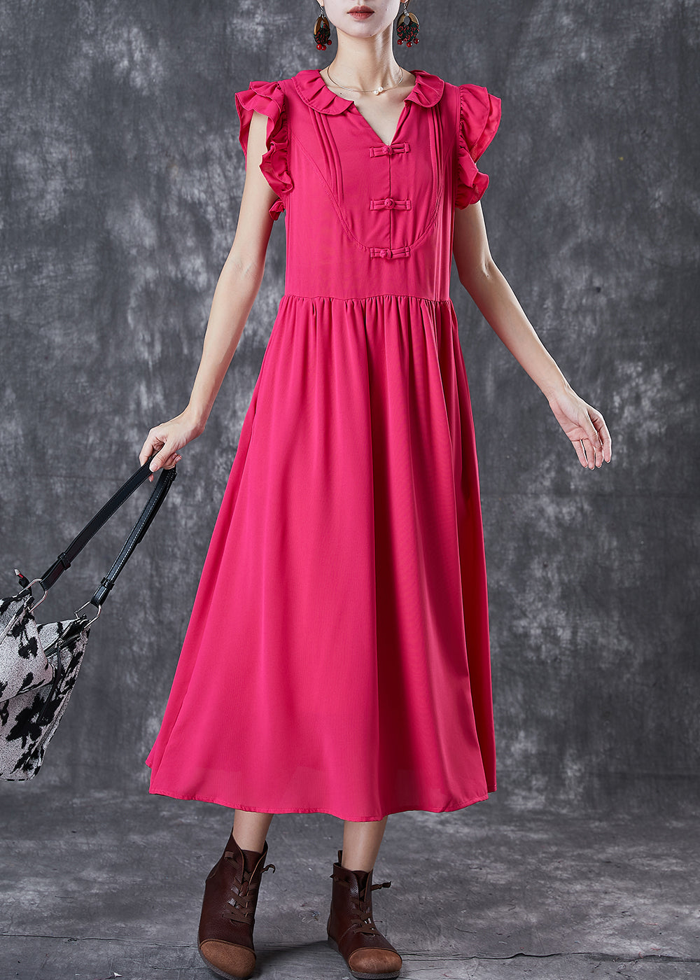 A Vintage Style Dress with Delicate Timeless Details