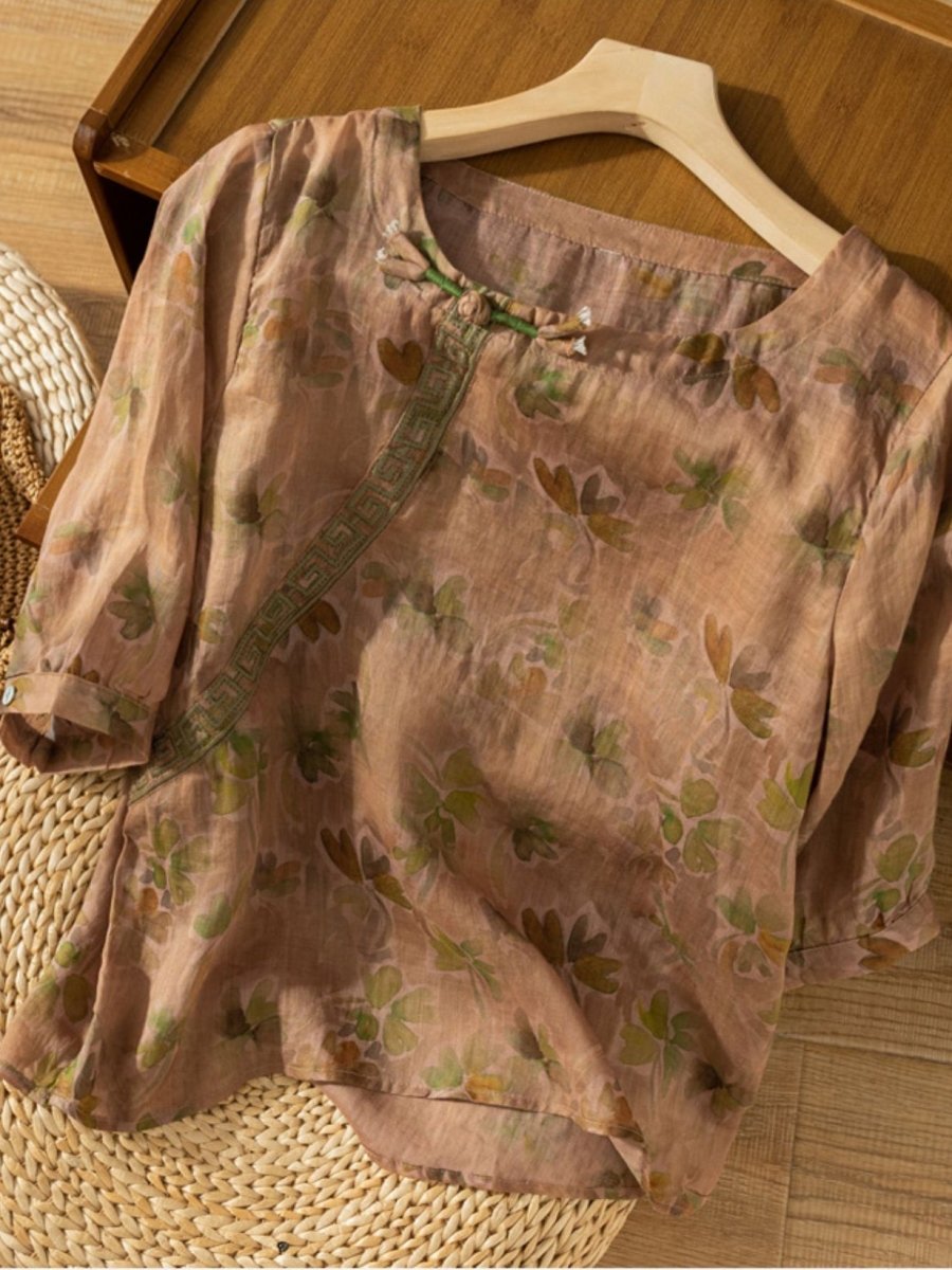 Vintage Inspired Blouse with a Contemporary Edge