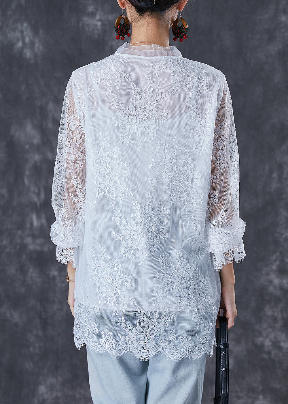 A Vintage Style Blouse with Delicate Timeless Details