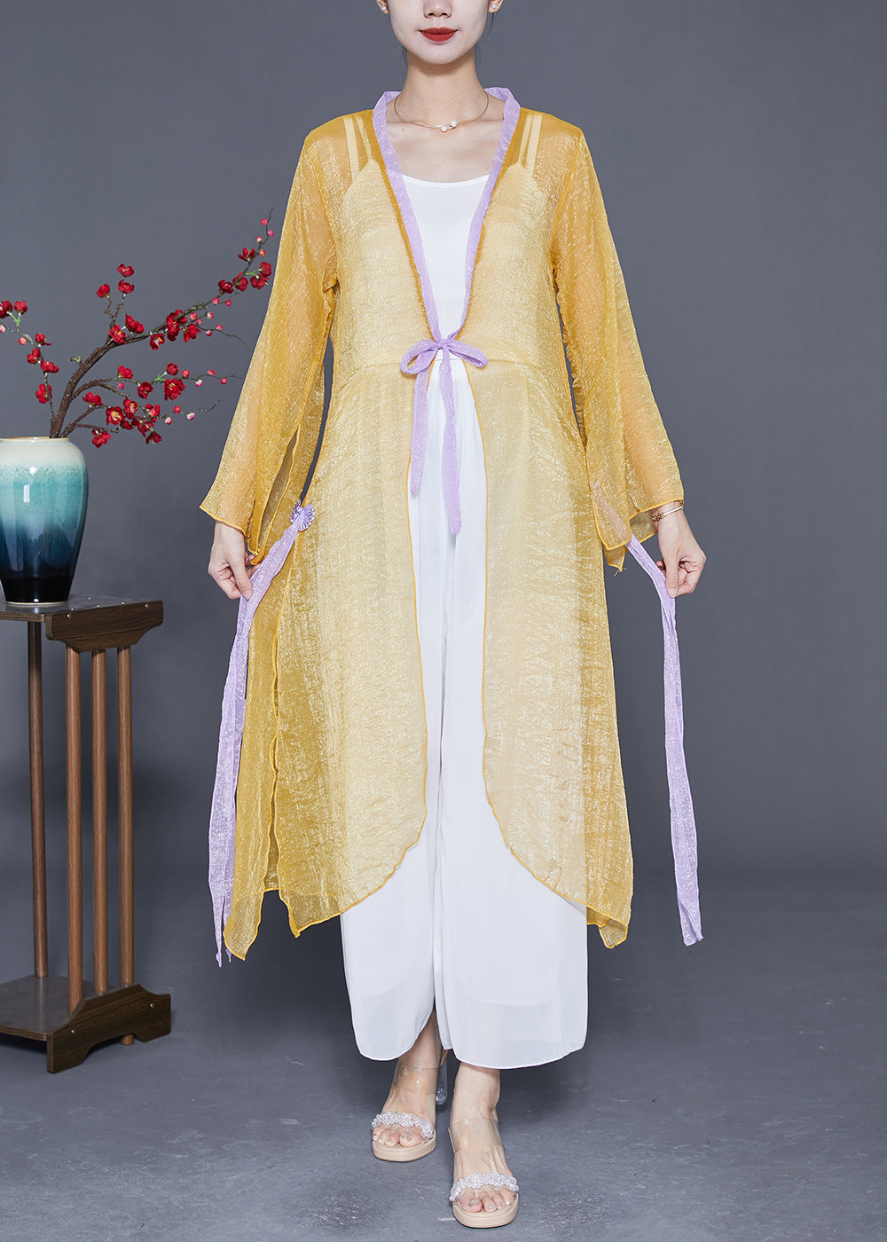 A Vintage Style Cardigan with Delicate Timeless Details