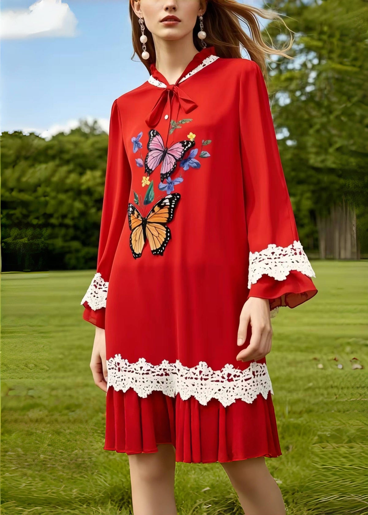 Gracefully Styled Dress for Any Occasion