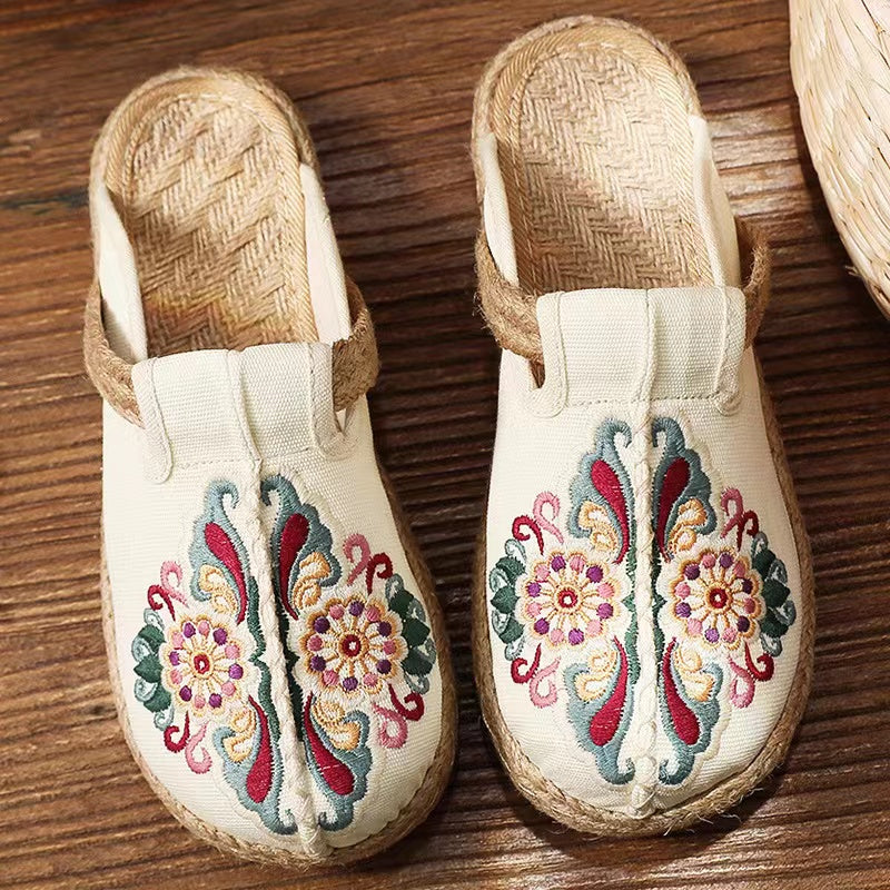 Vintage Inspired Orthopedic Flats