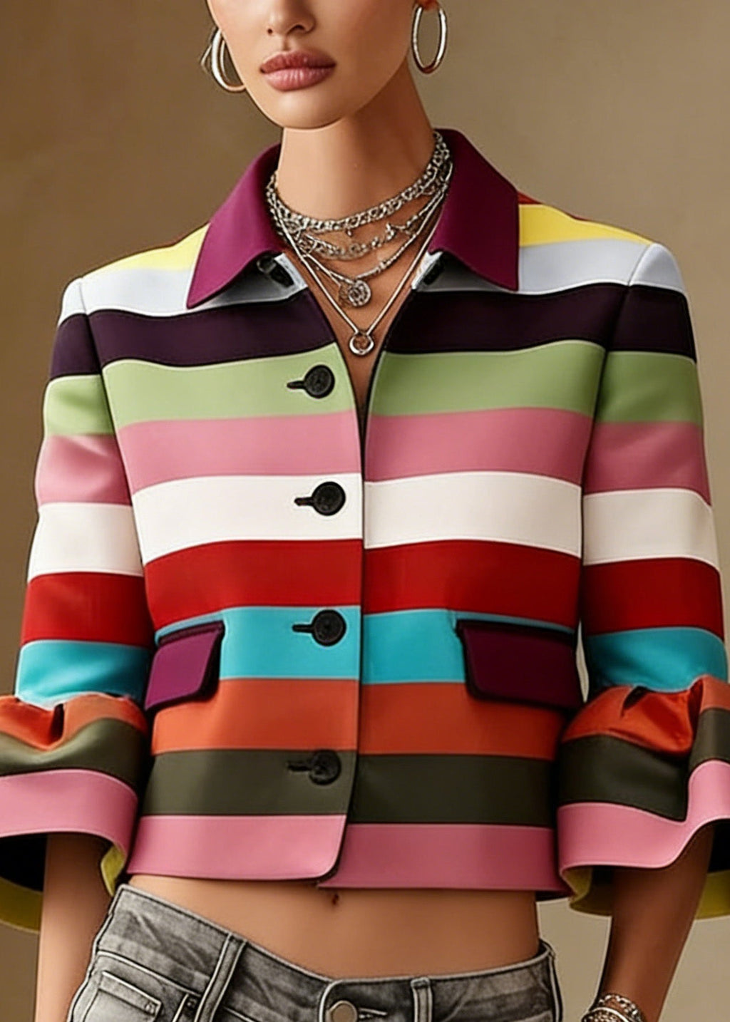 Gracefully Styled Jacket for Any Occasion