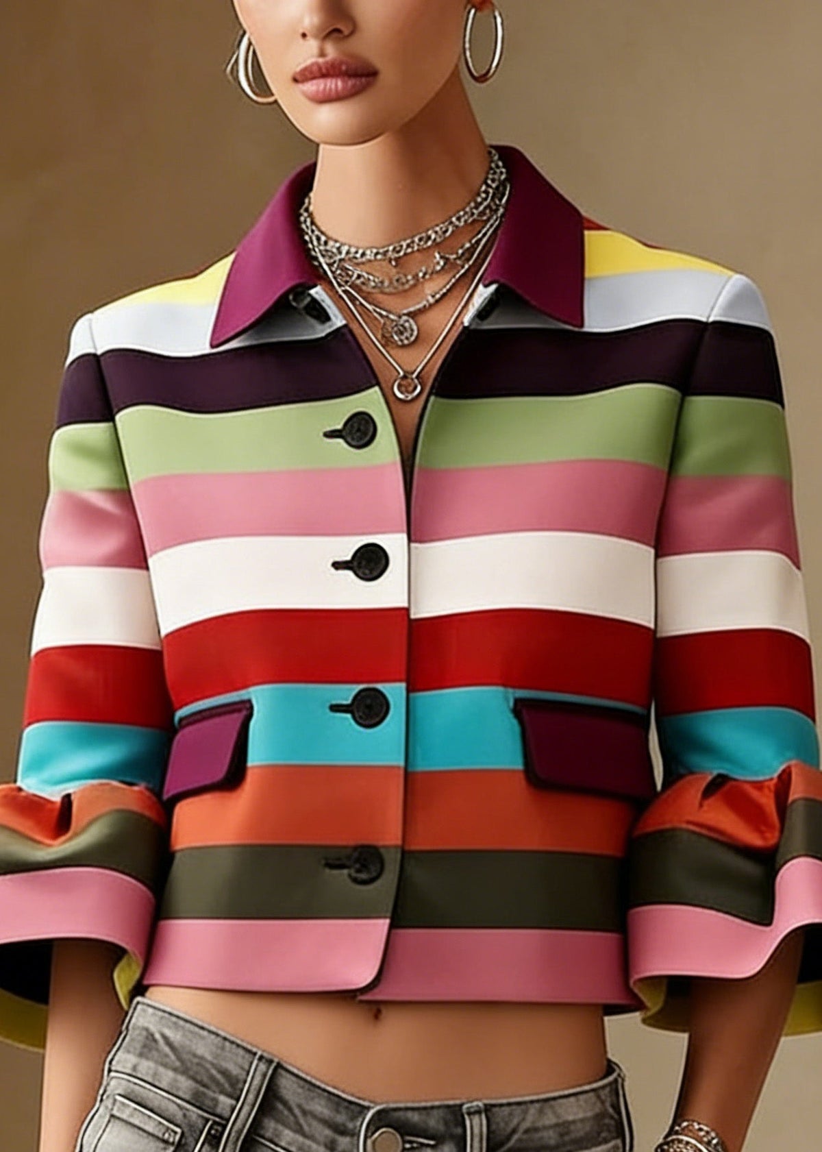 Gracefully Styled Jacket for Any Occasion