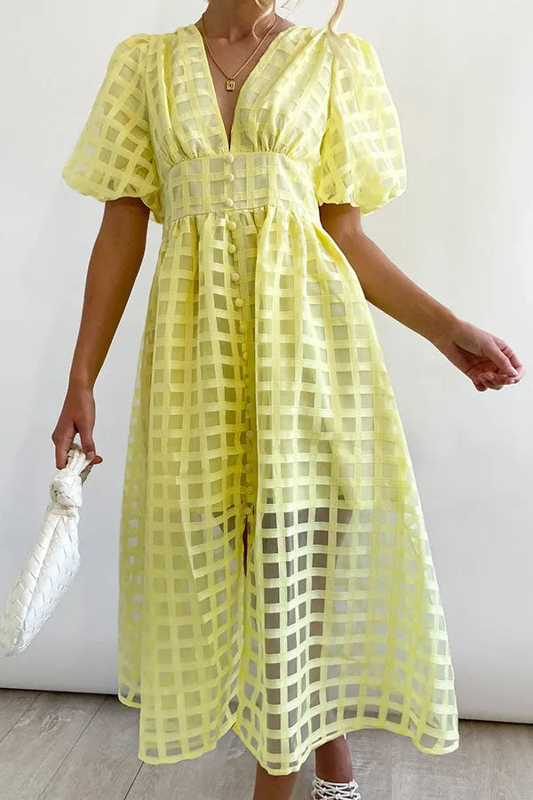 A Vintage Style Dress with Delicate Timeless Details