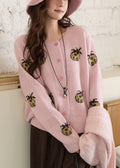A Vintage Style Cardigan with Delicate Timeless Details