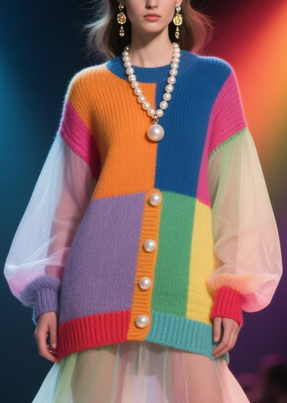 Vintage Inspired Sweater with a Contemporary Edge